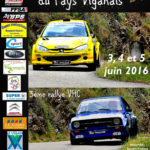 Affiche Rallye du Pays Viganais 2016