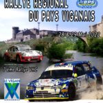 Affiche Rallye du Pays Viganais 2022
