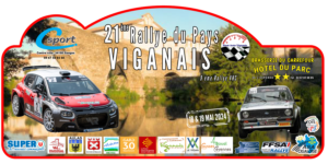 Plaque Rallye du Pays Viganais 2024